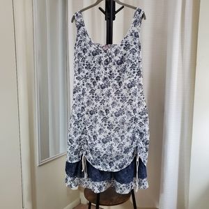 Joe Browns Layered Adjustable Tea Length Tank Dress Size 10 US EUC